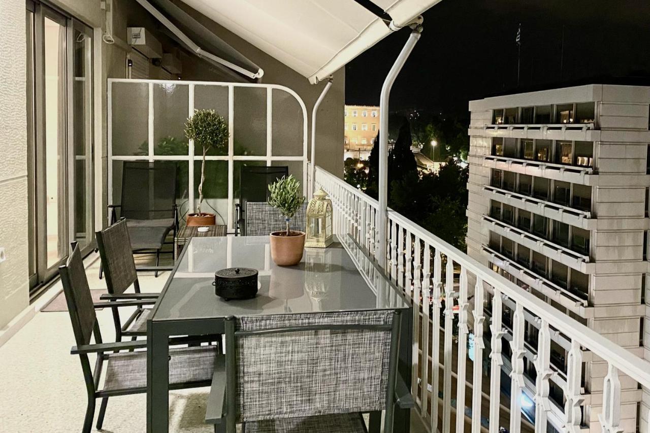 Parthenon And Syntagma Square View Apartment Athens Luaran gambar