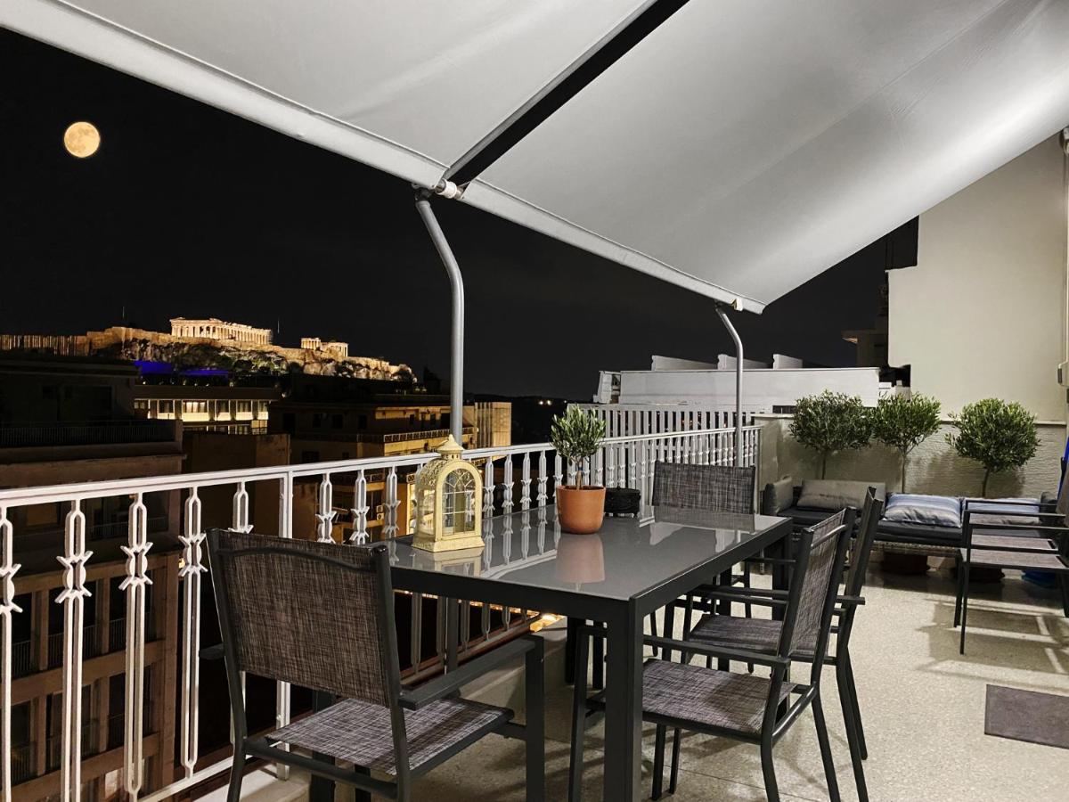 Parthenon And Syntagma Square View Apartment Athens Luaran gambar