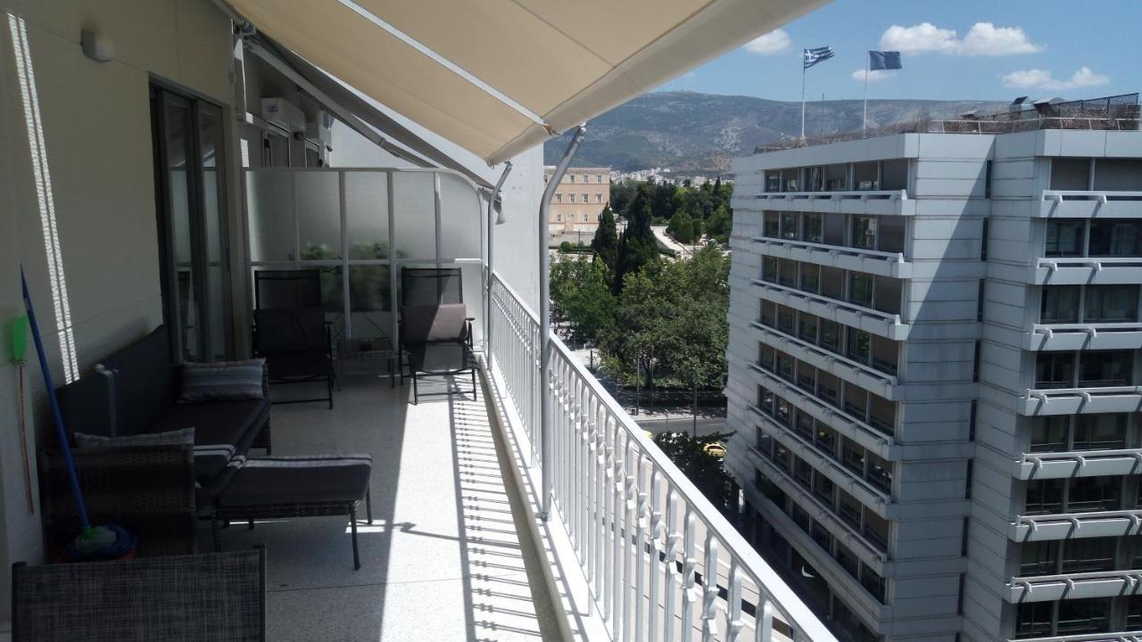 Parthenon And Syntagma Square View Apartment Athens Luaran gambar
