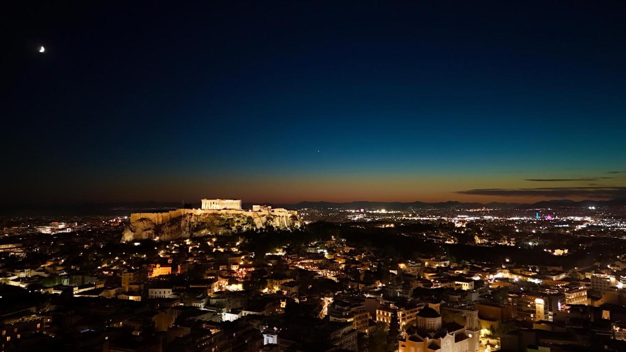 Parthenon And Syntagma Square View Apartment Athens Luaran gambar